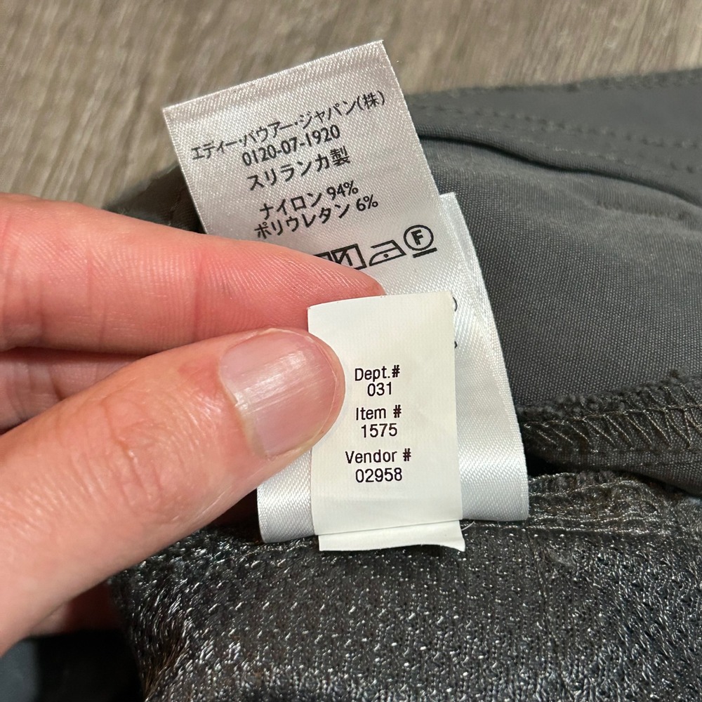 Eddie Bauer Pants 24W Dark Gray First Ascent Guide Hiking Stretch Outdoor - Picture 9 of 11